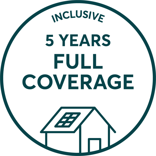 5 years full coverage badge